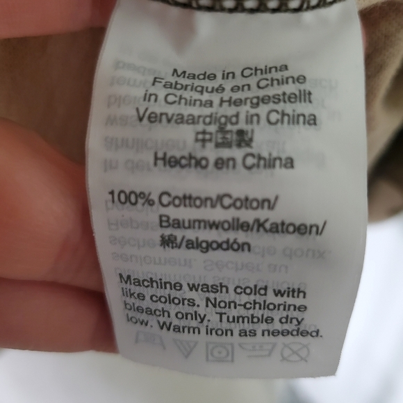 Madewell Cottontail Camo Cropped Tee - Picture 8 of 9